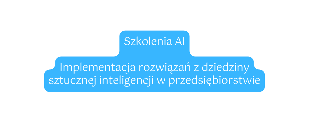 Szkolenia AI Implementacja rozwiązań z dziedziny sztucznej inteligencji w przedsiębiorstwie